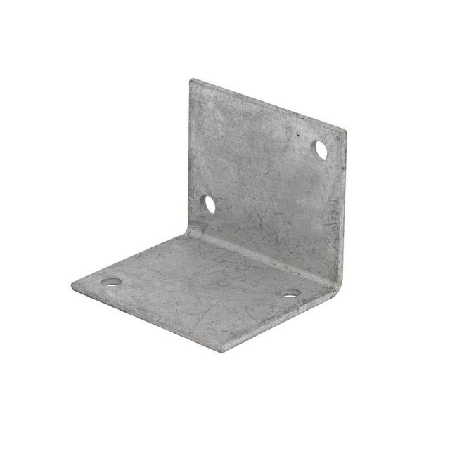 Zenith Builders Angle Bracket Galvanised 60 x 60 x 70 x 3mm - 1 Pack
