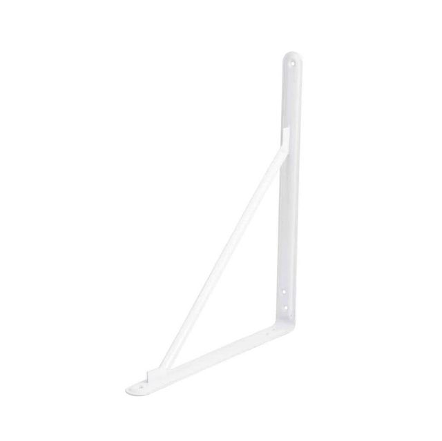 Zenith Light Stayed Bracket White 350 x 300mm