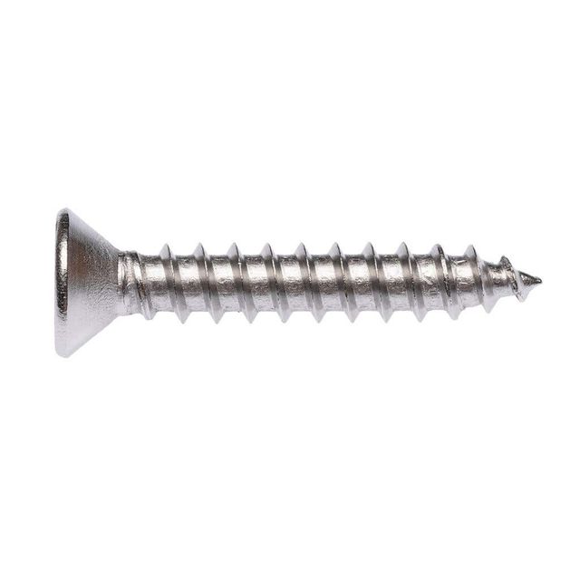 Zenith Self Tapping Screws Countersunk Head Stainless Steel 8G x 25mm - 50 Pack