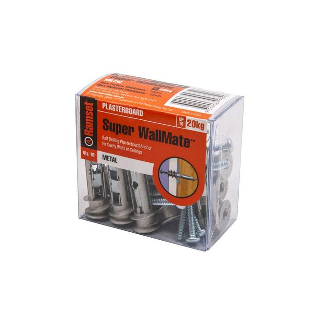 Ramset WallMate Super - 10 Pack