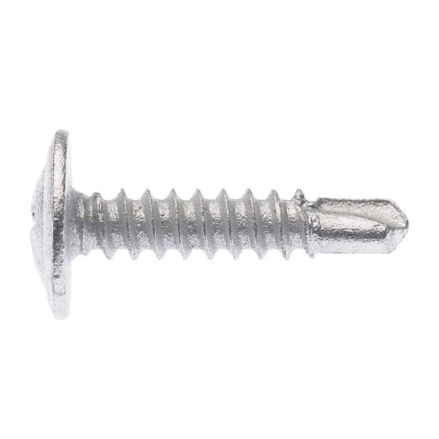 Zenith Metal Screws Button Head Galvanised 8G x 20mm - 30 Pack