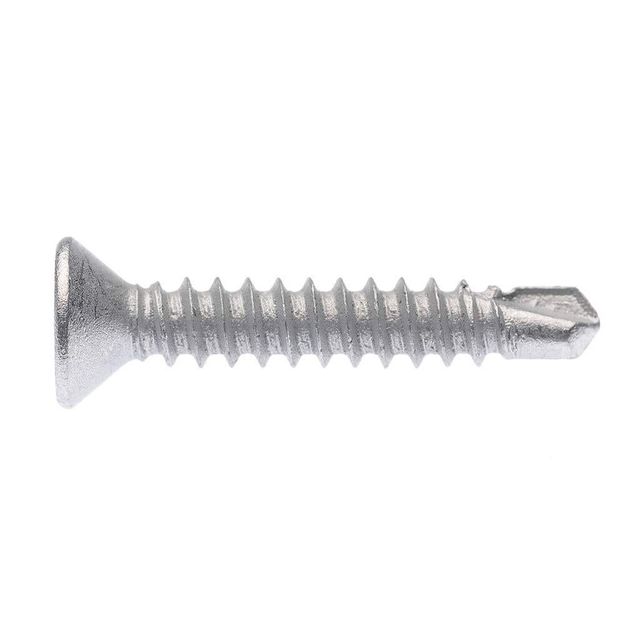 Zenith Metal Screws Countersunk Head Galvanised 8G x 25mm - 30 Pack