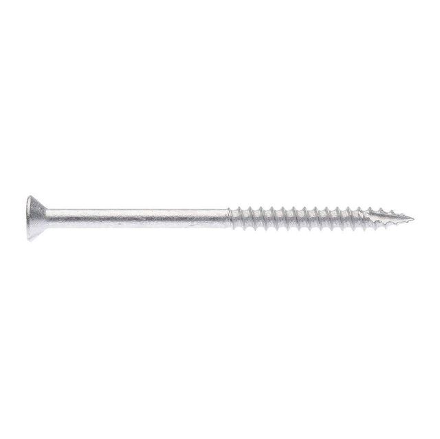 Zenith Timber Screws Countersunk Galvanised 10G x 75mm - 10 Pack