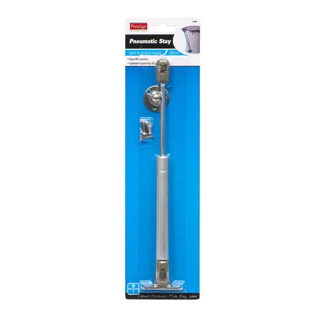 Prestige Pneumatic Stay Silver 250mm