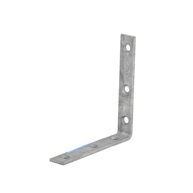 Zenith Angle Bracket Galvanised 125 x 125mm - 1 Pack