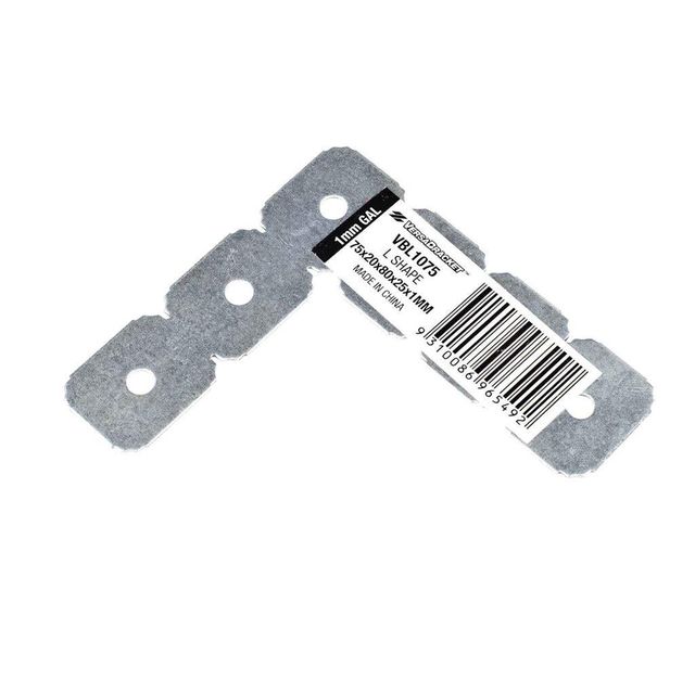 Zenith VersaBracket 75 x 20 x 80 x 25 x 1mm