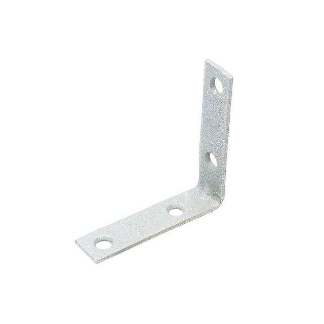 Zenith Angle Bracket Galvanised 63mm - 4 Pack