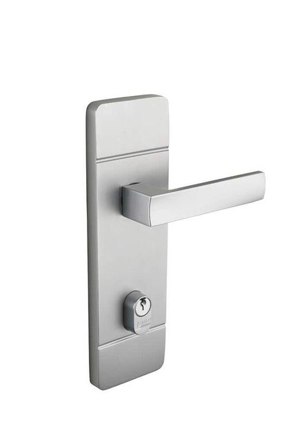 Lane Oxford Touch Plus Entrance Lockset Brushed Satin Chrome
