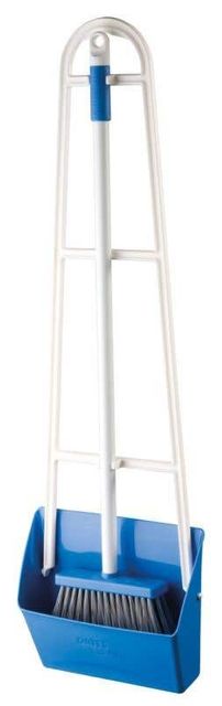 Oates Slimline Dustpan Set with Long Handle