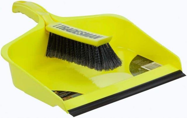 Oates Tradesman Dustpan & Brush Set Extra Large