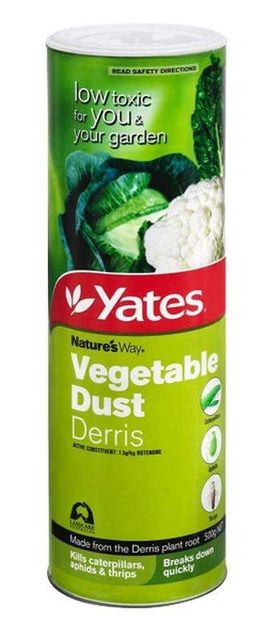 Yates Dust Derris Vegetable Insecticide 500g