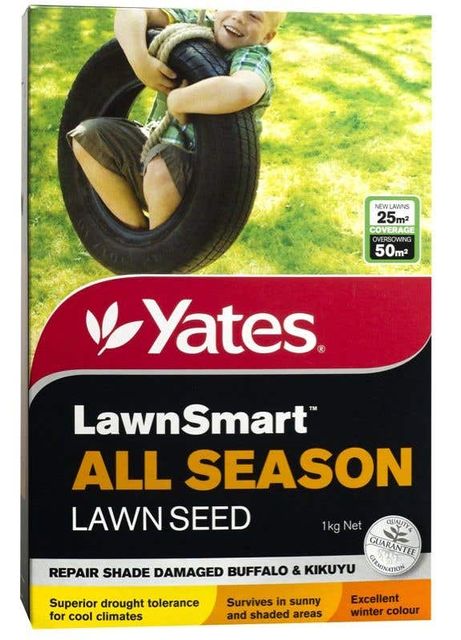 Yates LawnSmart All Season Lawn Seed 1kg
