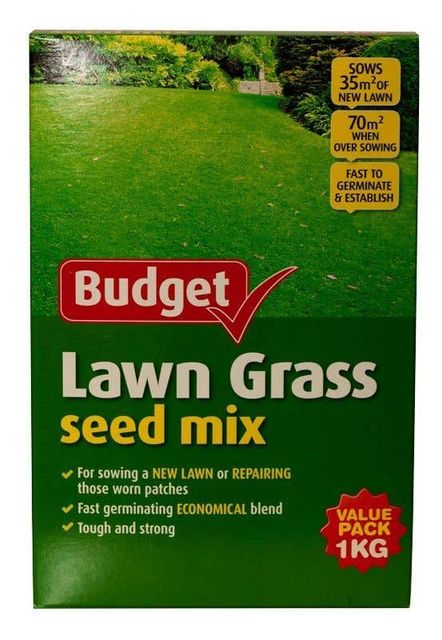Yates Budget Lawn Grass Seed Mix 1kg