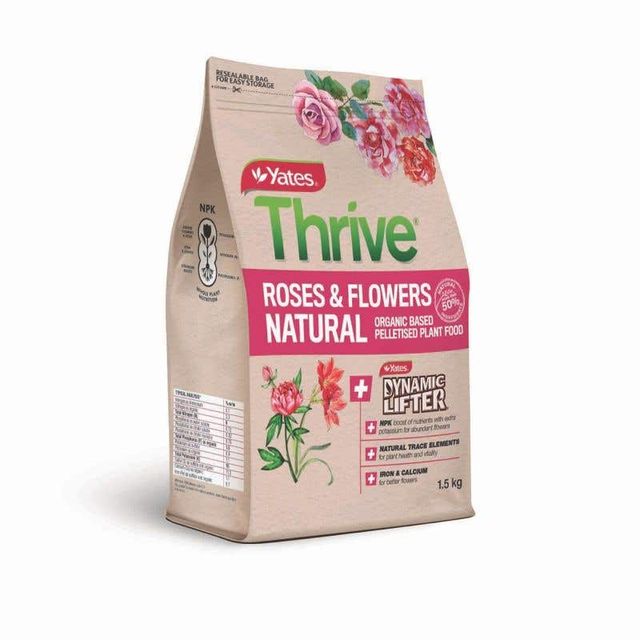 Yates Thrive Fertiliser 1.5kg Rose Flower