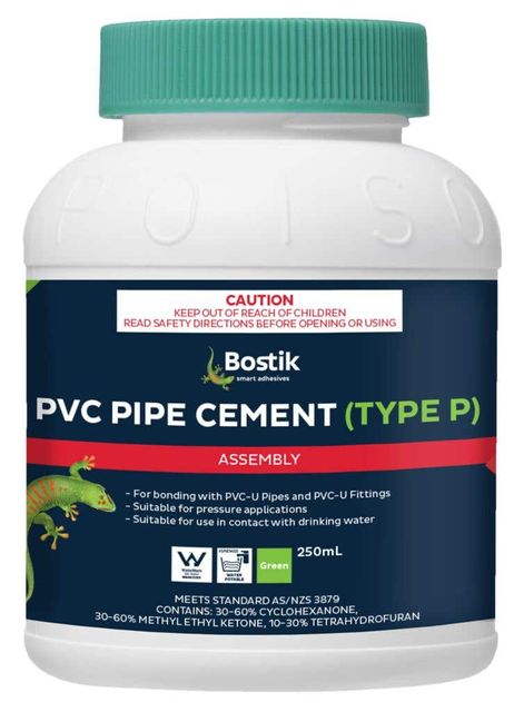 Bostik Solvent Cement Type P Green 250ml