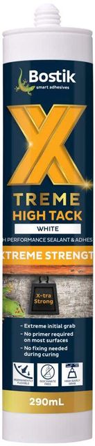 Bostik Xtreme High Tack Adhesive White 290ml