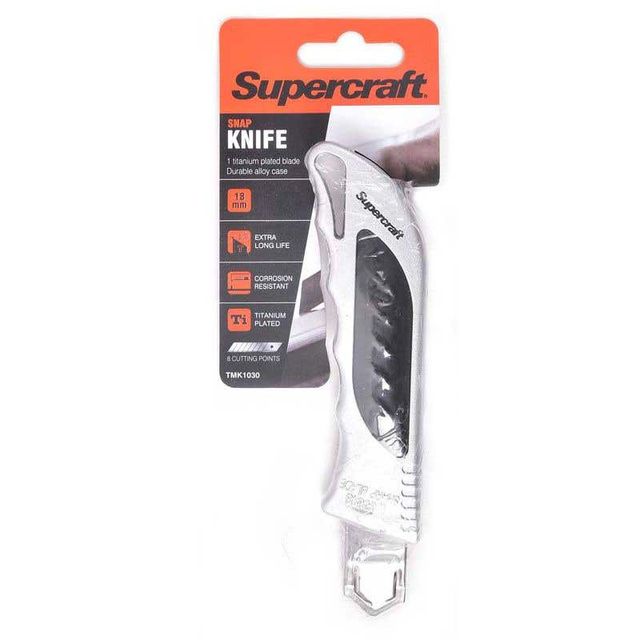 Supercraft 18mm Snap Knife With blade