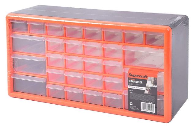 Supercraft Organiser Fastener 30 Drawer