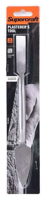 Supercraft Plasterers Tool Stainless Steel Small 16mm
