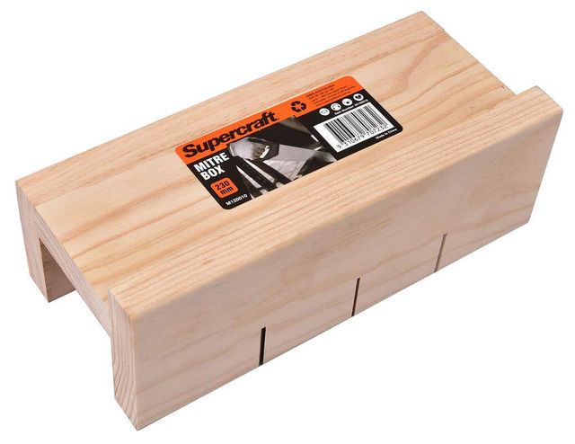 Supercraft Mitre Box Wood 230 x 75mm
