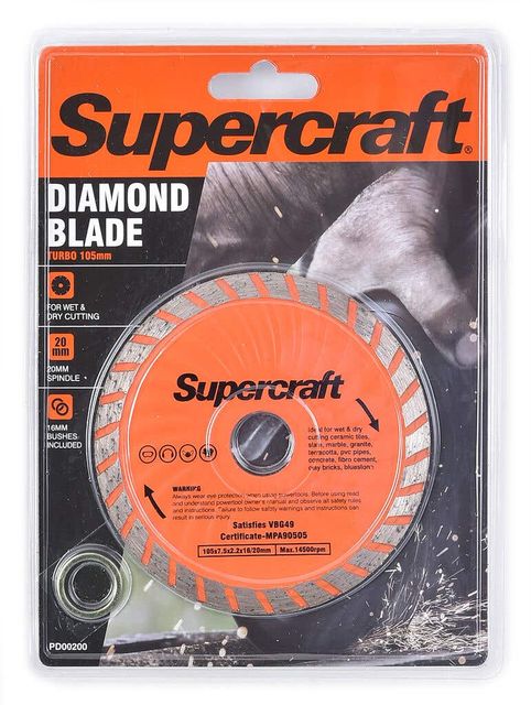 Supercraft Diamond Blade Turbo 105mm