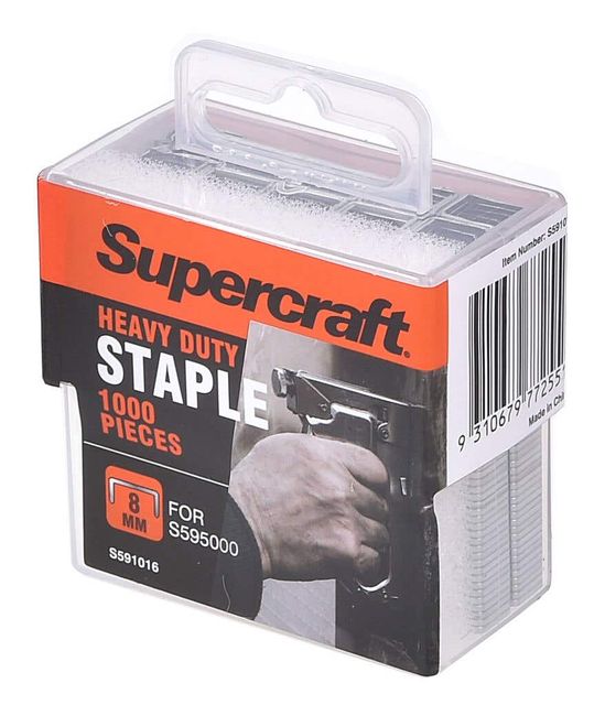 Supercraft Heavy Duty Staple 8mm - 1000pc