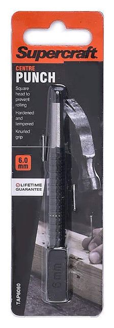 Supercraft Centre Punch 6mm