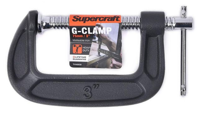 Supercraft G Clamp 75mm
