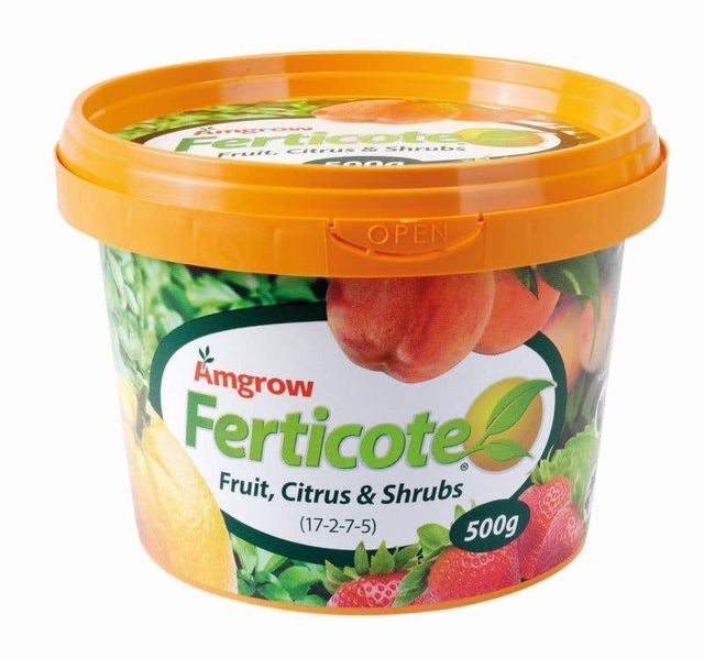 Amgrow Ferticote Fruit/Citrus/Shrub Fertiliser 500g