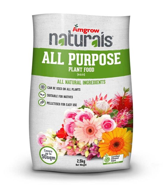 Amgrow Naturals Fertiliser All Purpose 2.5kg