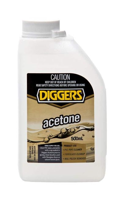 Diggers Acetone 500ml
