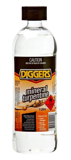 Diggers Mineral Turpentine 1L