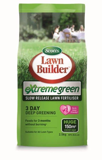 Scotts Lawn Builder Extreme Green Fertiliser 2.5kg