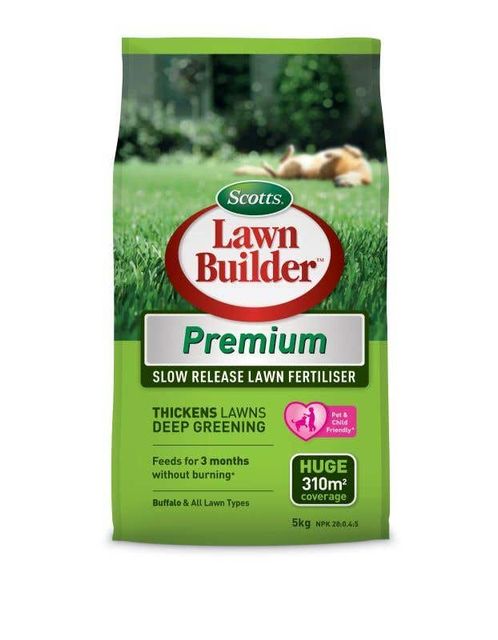 Scotts Lawn Builder Premium Slow Release Lawn Fertiliser 5kg