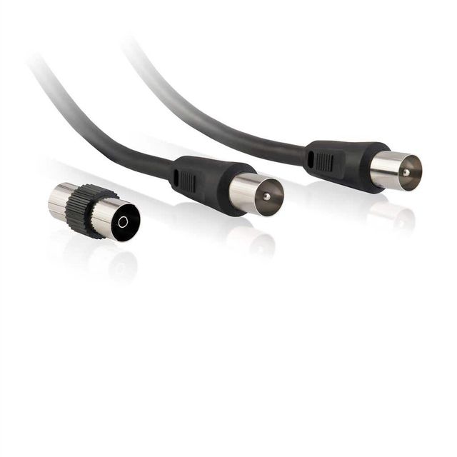 Antsig Television Lead VRT and Adaptor 6m