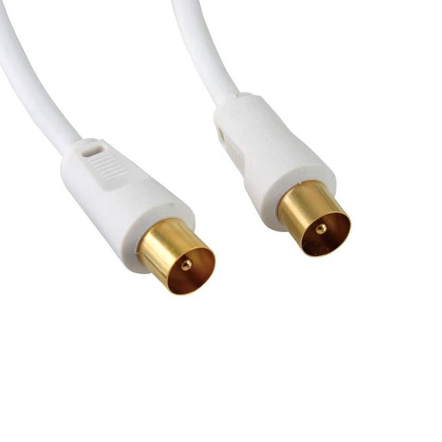 Antsig TV/VCR Lead & Female Adaptor 3m