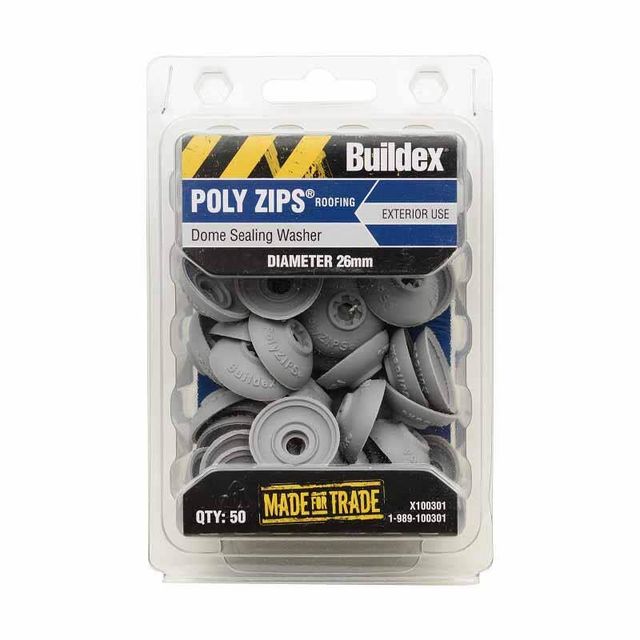 Buildex® Dome Sealing Washer 26mm Diameter - 50 Pack