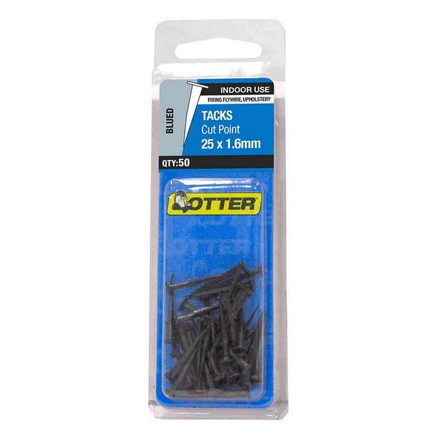 Otter Nail Tack Blued 25x1.60mm (50 Pack)