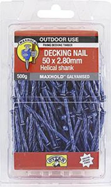 Otter Nail MaxHold? Helical Decking 50x2.80mm (500G)