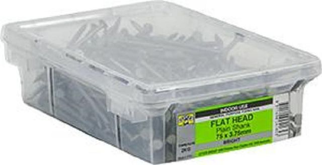 Otter Nail Flathead Bright Steel 75x3.75mm (2Kg)