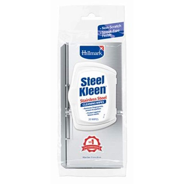 Hillmark Steel Kleen Wipes 20 Pack