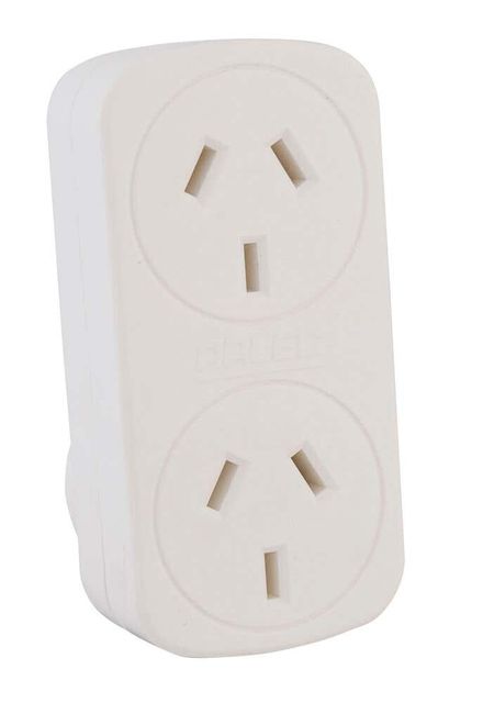 Arlec Verticle Double Adaptor