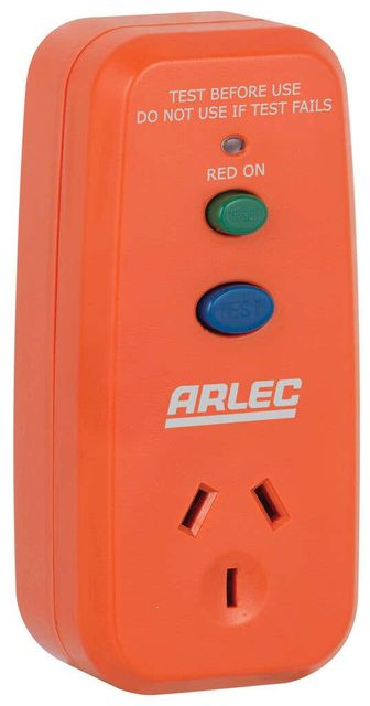 Arlec Single Outlet Safety Switch