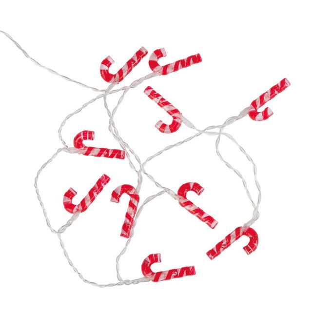 Arlec Micro Candy Cane String Light