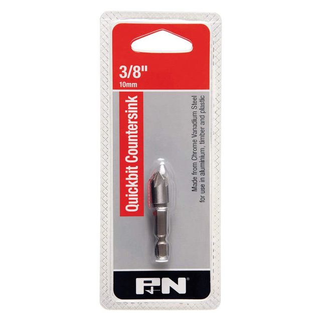 P&N Quickbit Countersink Rose Head CRV 3/8"