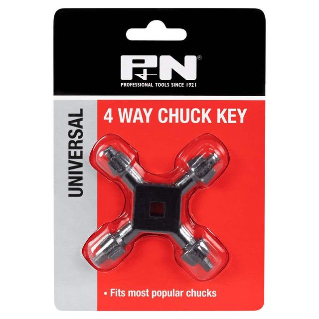 P&N 4 Way Chuck Key