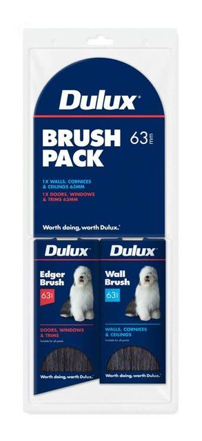 Dulux Twin Brush Pack 63mm