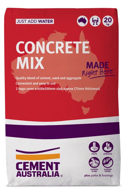 Cement Australia 20kg Concrete Mix