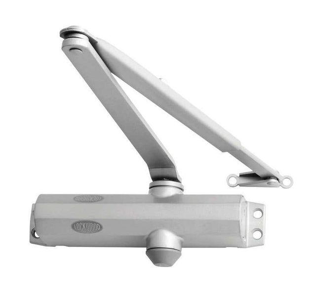 Lockwood Hydraulic Door Closer Silver 2024 Series