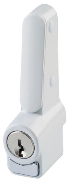 Push Lock White Whitco - 4 Pack